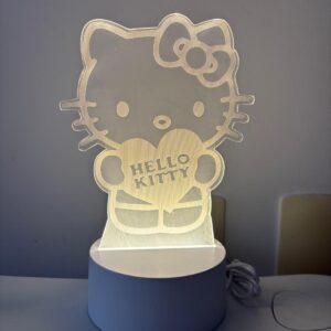 Lámpara 3D Hello Kitty