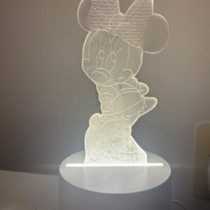 Lámpara 3D Minnie