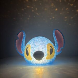 Veladora a pila Stitch