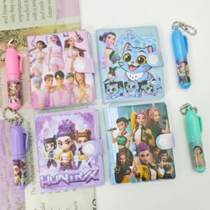 Mini libreta c/lapicera Guerreras k pop