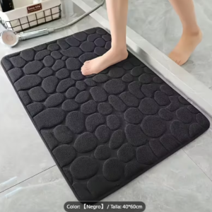 Alfombra de baño antideslizante – Diseño piedra