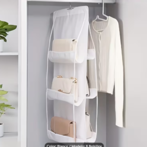 Organizador colgante para carteras – 8 bolsillos
