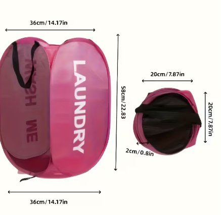 Cesto plegable para ropa - Imagen 3