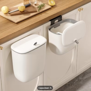 Papelera Colgante para Cocina o Baño – 7L