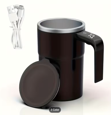 Taza mezcladora automática recargable