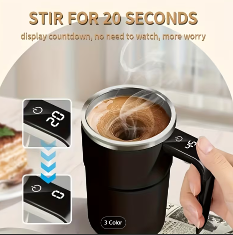 Taza mezcladora automática recargable - Imagen 2