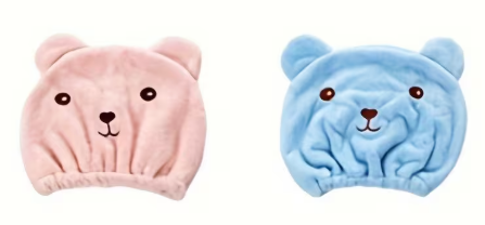 Toalla Gorro Infantil con Diseño de Osito - Imagen 3