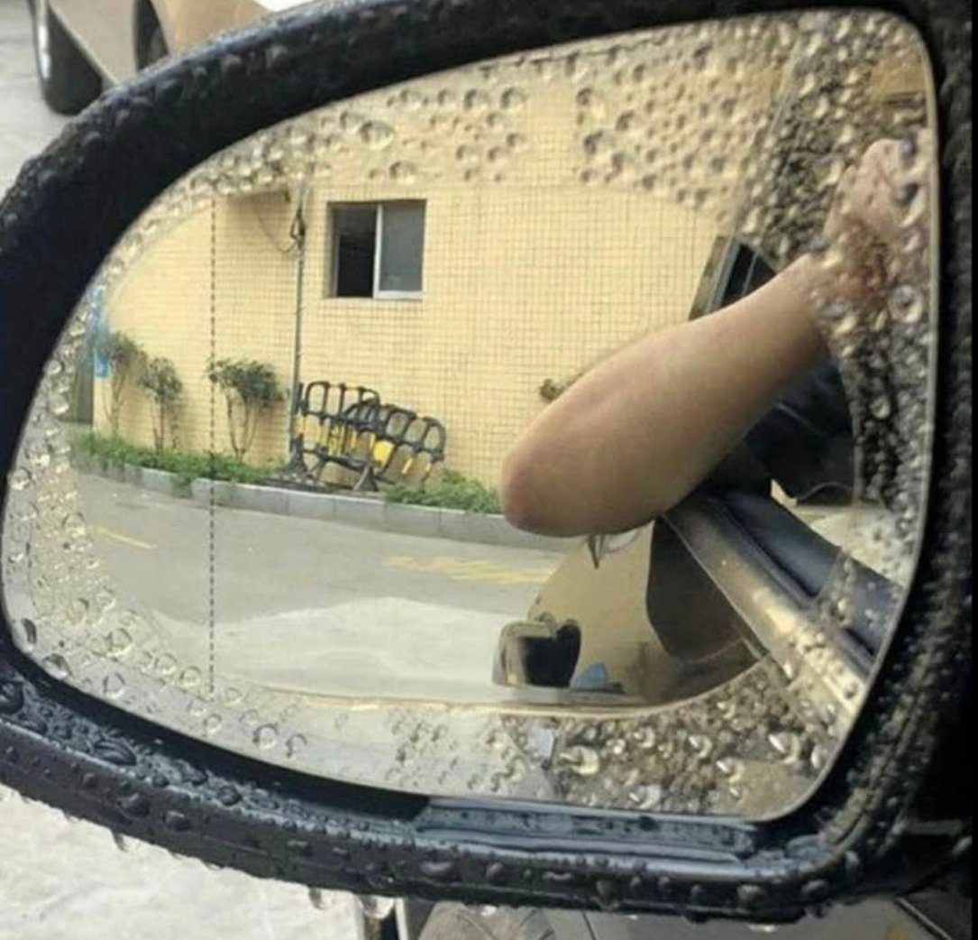 Lámina Protectora Antilluvia para Espejos de Auto por dos unidades - Imagen 3