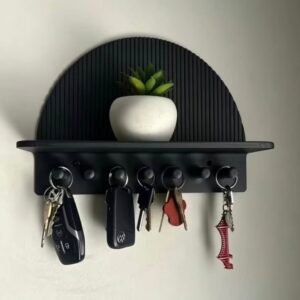 Organizador de Llaves para Pared con Repisa