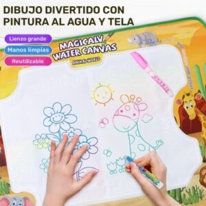 Alfombra mágica para pintar